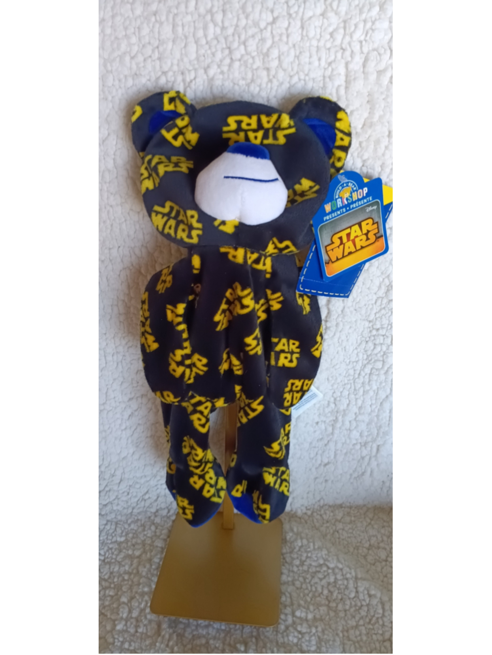 NWT Build-A-Bear Workshop Star Wars Plush Bear
Black Yellow